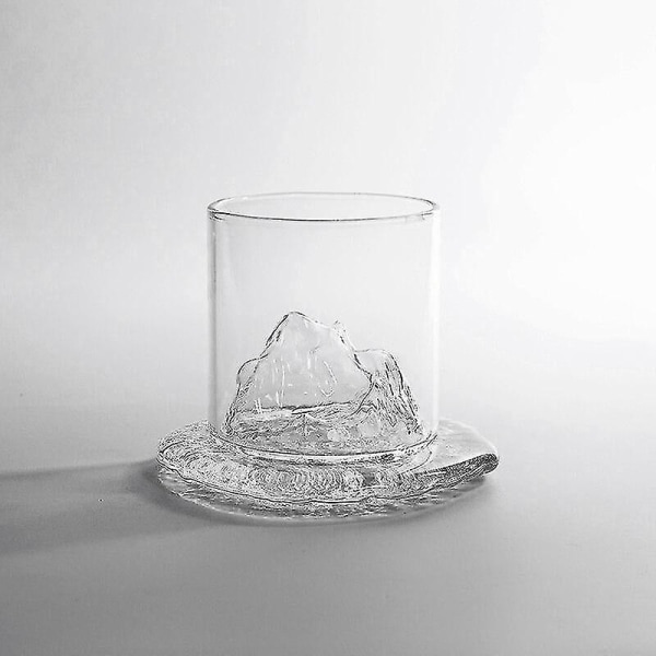 Coasters coaster glas drikkebrikker krystal nordisk smeltende