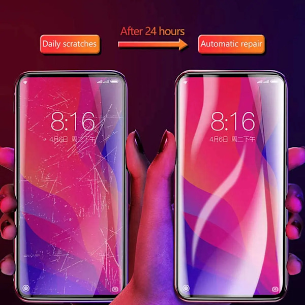 Hydrogel-skärmskydd för Realme 6