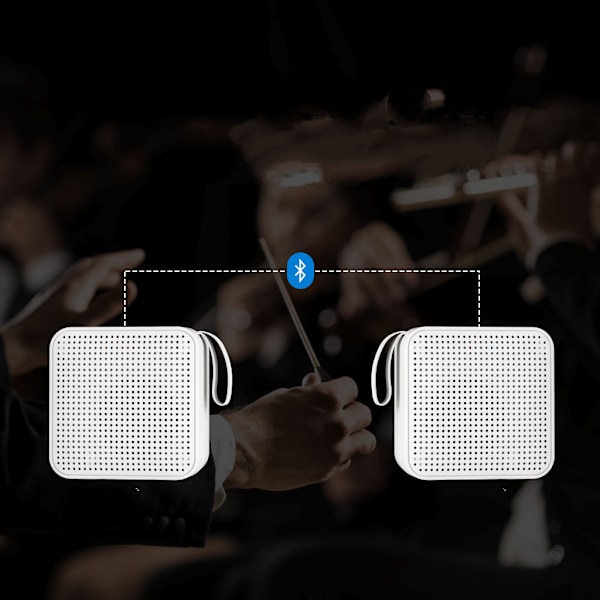 Bærbar højttaler - Sand Bluetooth-højttalere, trådløs med H