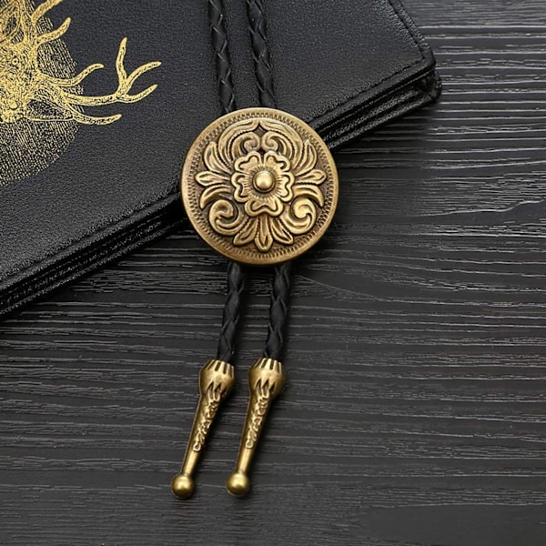 Fashion Western Cowboy Tie Shining Long Star Texas Bolo Tie