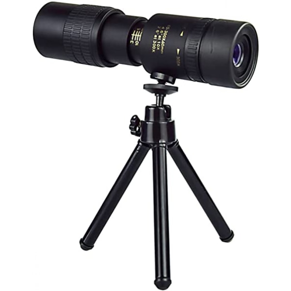 10-300x40mm HD-monokulaarinen teleskooppi, jossa yönäkö, Smartp