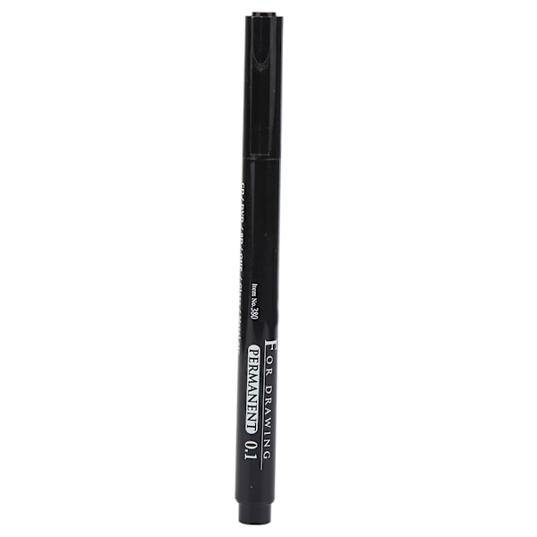 Musta öljypohjainen Micron Liner -tussit piirtämiseen, luonnosteluun ja sarjakuviin (0,1 mm)