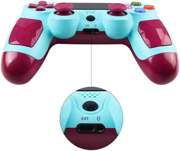 PS4-peliohjain PS4:lle, Bluetooth-langaton peliohjain Comp Blue