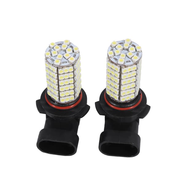 2× 9006 HB4 120 LED SMD Hvit Tåkelys Pære Hovedlys 12V Tåkelys