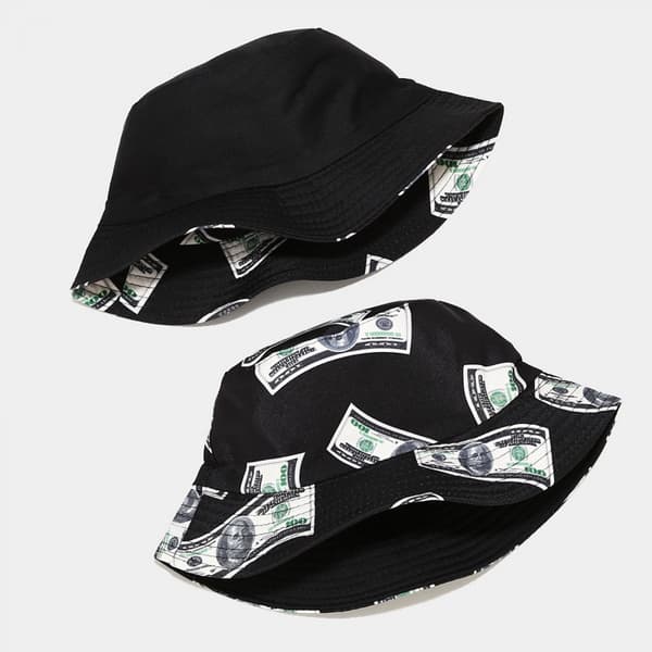 Unisex Print Dobbeltsidet Vendbar Spandhat