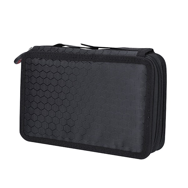 35 Slots Bærbar Tegning Skitse Pensel Pen Etui Holder Taske Etui Pung (Sort)
