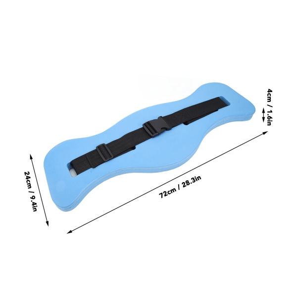 EVA Swim Buoyancy Belt Adjustable Aquatic Floatation Belt Adult Aquatic Swim Belt for Water Aerobics Jogging Walking
