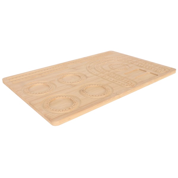 Bambubricka för pärlplattor DIY Exakt storlek Fri arrangemang Armband Mätbräda Smyckestillverkning