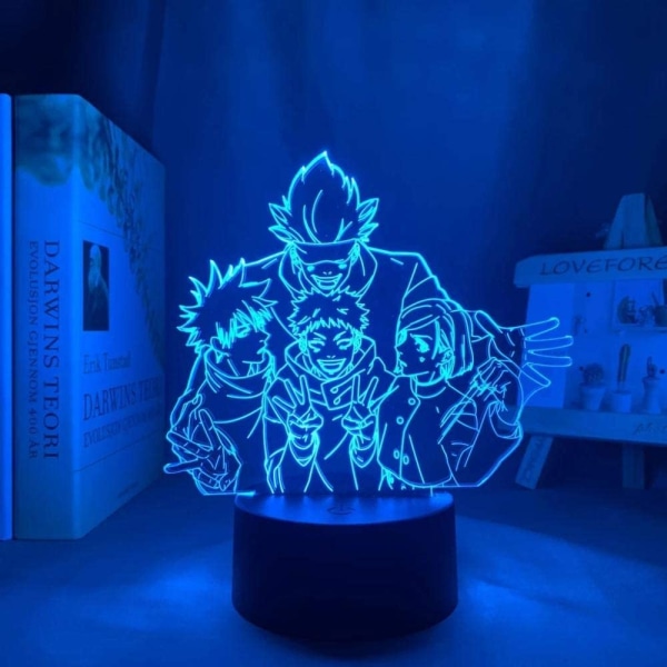 Anime led Lampa Nattljus Illusion Light Jujutsu Kaisen Gro