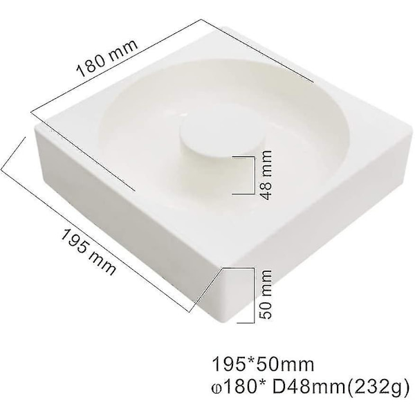 Silikone kageform i bulk, rund donut mousseform, donut