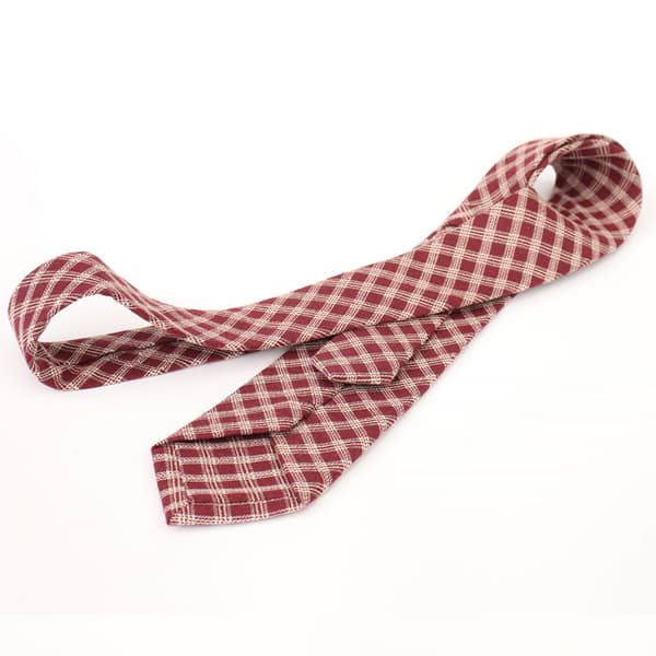 2.8\" (7 cm) Rutete/Stripet Slips Tartan Vevd TR Material Slips