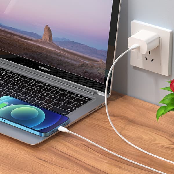 Borofone BX19 dobbelt-hastighed PD opladningsdatakabel til iPhone