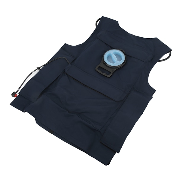Kjølevest Polyester TPU Vannsirkulasjon Justerbar Tetthet Selvsugingspumpe Isvest for Utendørsreiser Sommer 5XL