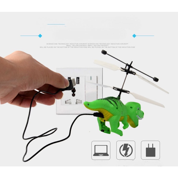 Minihelikopter, inomhusflygplan med höjdhållning, laddningsbar