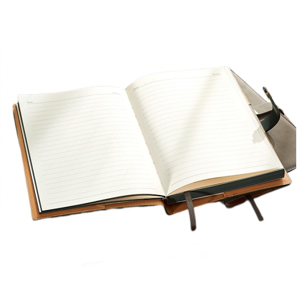 Skriveblokke A5 Notesbog Hardcover Journal Læder Diar