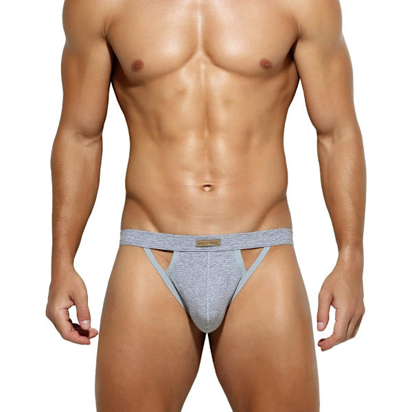 Herr Athletic Supporter Stretch Underwear Mesh Jock Strap Multipack grey M