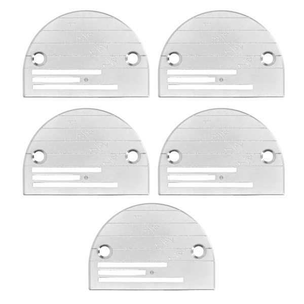 5 st Tre raders nålplatta Universal Heavy Duty B typ nålplatta tillbehör för industriella symaskiner