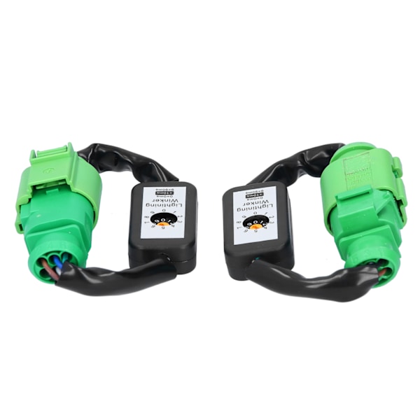 LED Baklykter Dynamisk Blinklys Adapterkabel Blinkmodulsett Passer for A3 8V 2013‑2018