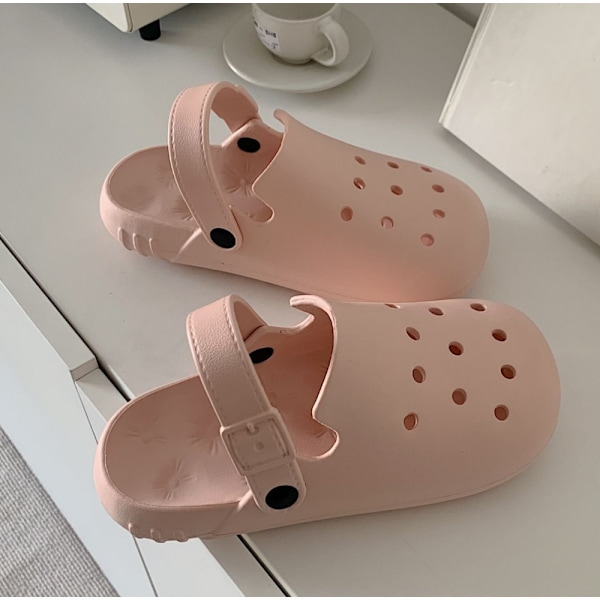 Damträdgårdsträskor Sandaler Tofflor-Vit(38/39 EU)