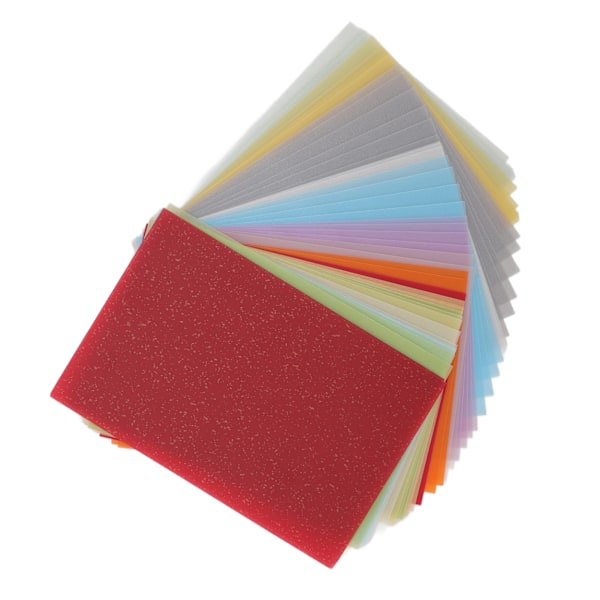 50 kpl värillistä rikkihappopaperia 15x10cm puhdasta paperia, korkea lujuus, kumileimasimen siirtopaperi tulostukseen