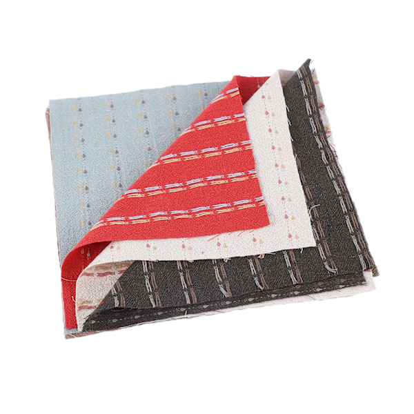 8 st Quilting Fabric 7,9x7,9 tum Handcraft DIY Mjuk Hudvänlig Andningsbar Bomullssömnadstyg för Väskor Handväskor