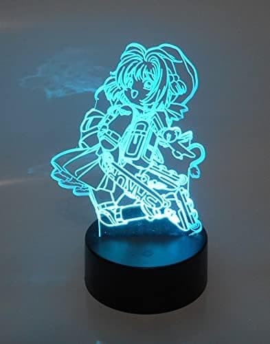Card Captor Sakura Anime Rulleskøjte Laser Graveret 3D Effekt