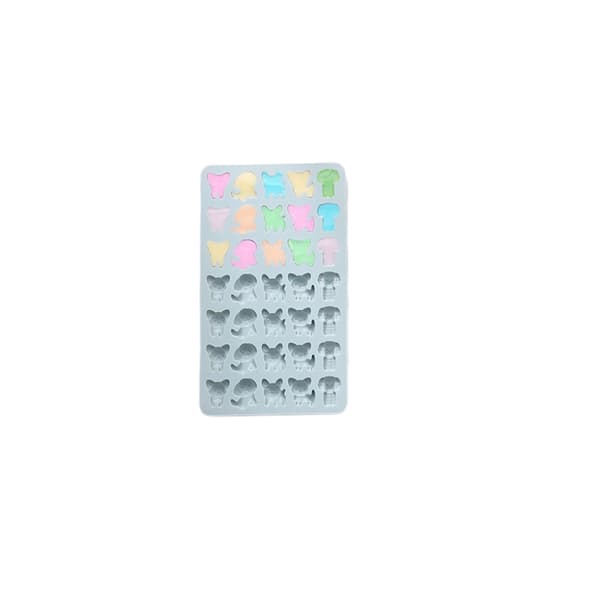 2 stk. Silikon Sjokolade Drypp Lim Form Tegneserie til