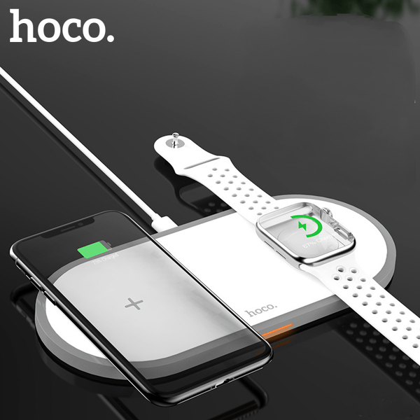 hoco. CW21 trådløs tre-i-ett-lader for Apple mobile p