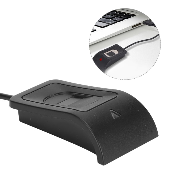 Fingeravtrycksläsare Kompakt Struktur Automatisk Kalibreringsigenkänning USB Fingeravtrycksläsare för PC