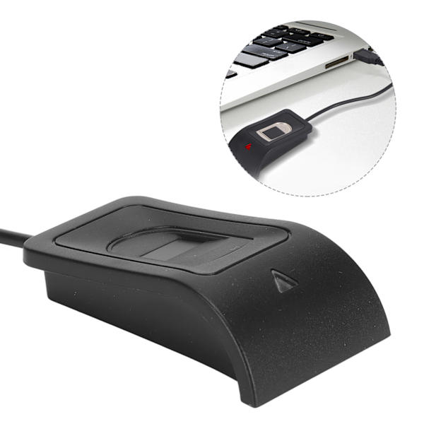 Fingeravtrykk Nøkkel Leser Kompakt Struktur Automatisk Kalibrering Gjenkjenning USB Fingeravtrykk Leser for PC