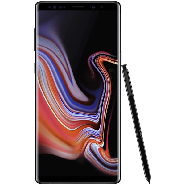 Multifunktionell pekskärmspenna ersättningspenna pekskärm (ingen Bluetooth) kompatibel med Samsung Galaxy Note 9 N960 (gul/blå)