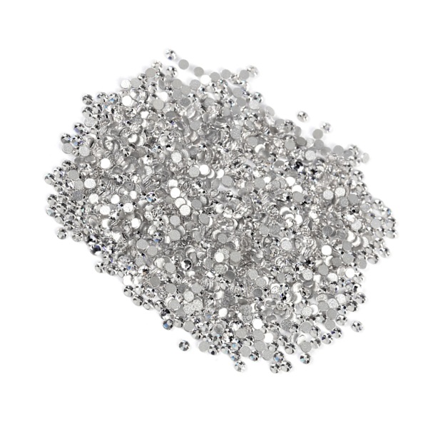 1440 stk. Hvid Krystal Glas Neglekunst Rhinestones Telefon Etui DIY SS5(1.7-1.8mm)