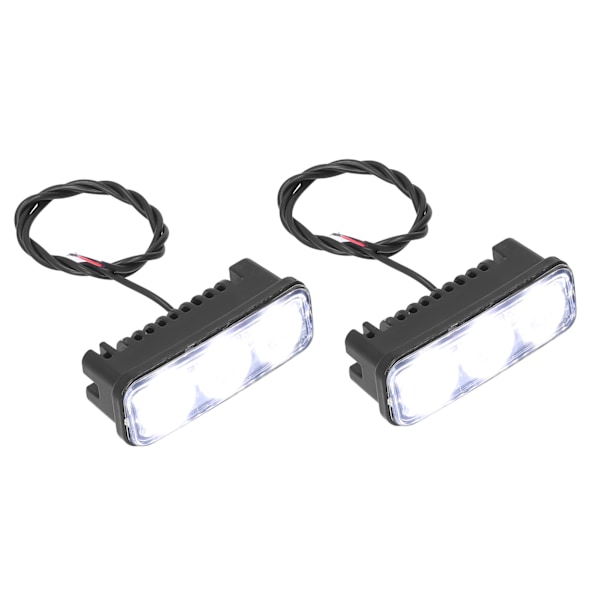 LED Frontgrill Advarselslys Universell Dagkjørelys for Biler Motorsykler