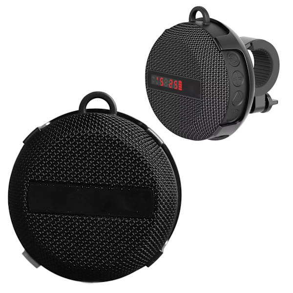 Cykelhögtalare IPX7 Vattentät Bärbar Bluetooth-högtalare HiFi Ljudhögtalare för Vandring Löpning Resor Camping