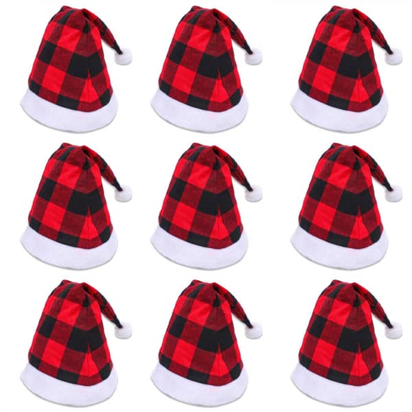 Jul Jul Hatt Rutig Jul Hatt Lyxig Plysch Hatt B