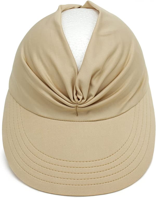 Solskjermhatt for kvinner, bred brem, sommer, UPF 50+ UV-beskyttelse