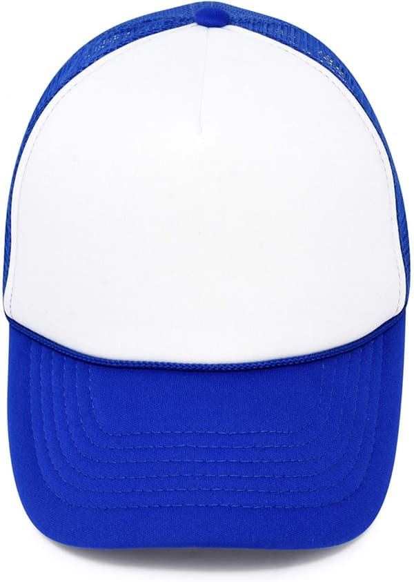 Tofarvet Trucker Hat Sommer Mesh Cap med Justerbar Snapback B