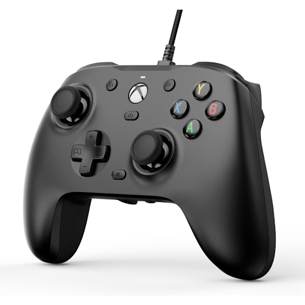 G7 Langallinen peliohjain Xbox Series X|S, Xbox One, Windows 10/11, PC-ohjainpeliohjain kartoitettavilla painikkeilla, 3,5 mm:n ääniliitin ja 2 vaihdettavaa