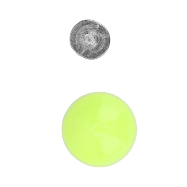 20 st DIY färgglada nitar för väskor, dekorationsprylar (fluorescerande grön)