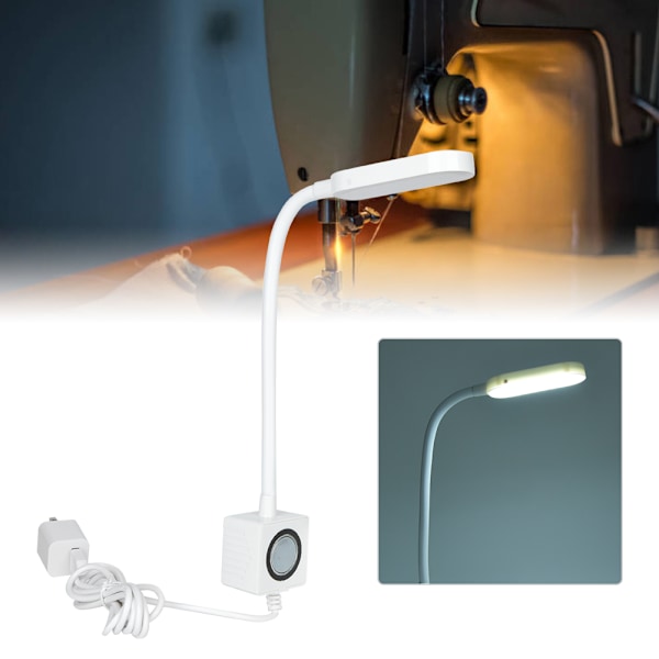 Ompelukoneen LED-valo, kaksoiskäyttöinen USB ja pistoke, 32 kpl helmiä (32 kpl valopalloja)