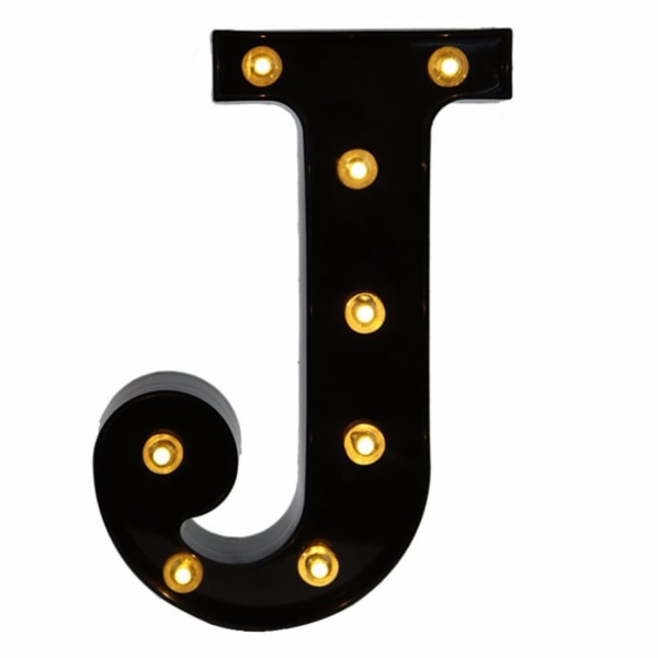 Led Letter Lights Ny design Light up Black Lette