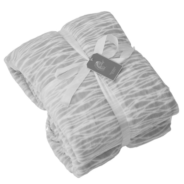 Fleece- printed peittokoko, 79x91 tuumaa pehmeä