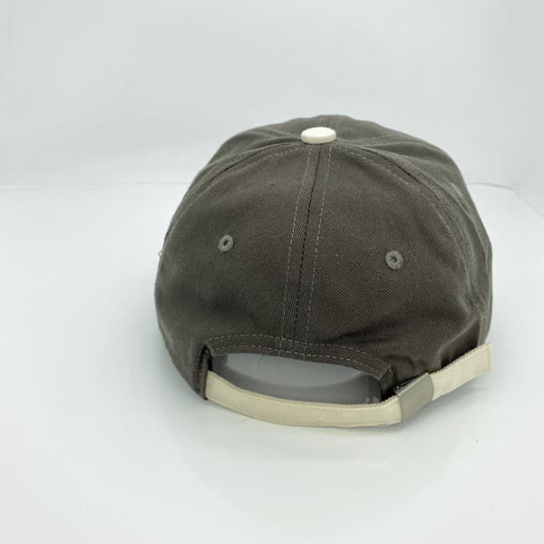 Hat Dame Broderede Bogstaver Sommer Lille Kort Skygge Blød White