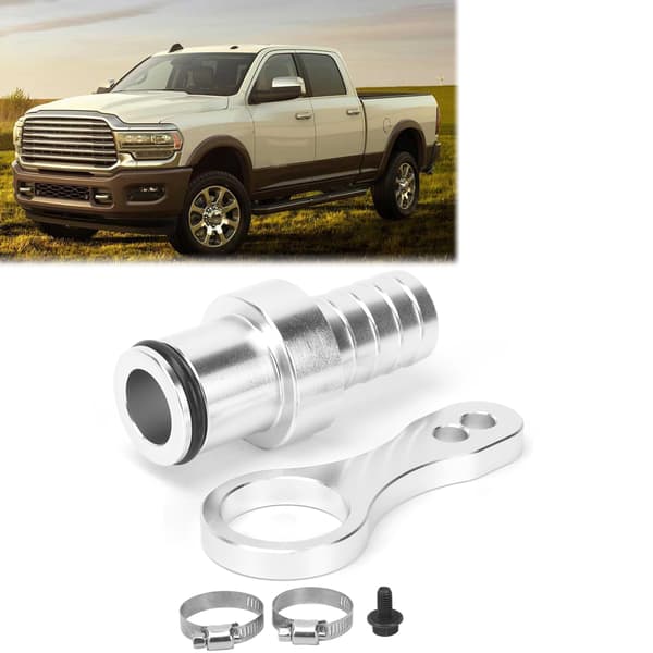 Kølemiddel Bypass Slange Barb Adapter Kit Udskiftning til Dodge Ram Cummins 2009‑2019