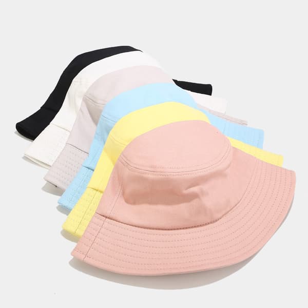 2-pak Bomulds Sommer Solhat UPF 50 UV Beskyttelse Sol Cap Fi A