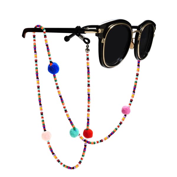 Farget Maskestropp Perlekjede Brillekjeder Dame Lanyard Anti
