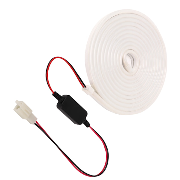 LED-lysstripe for bagasjerommet foran på bil, IP67, omgivende belysning, erstatning for Tesla Model 3 2018‑2020 DC12‑16V Hvit