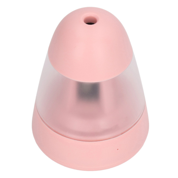 Automatisk blyantspisser, liten, bærbar, stor kapasitet, batteri, 3 nivåer justerbar elektrisk blyantspisser, rosa