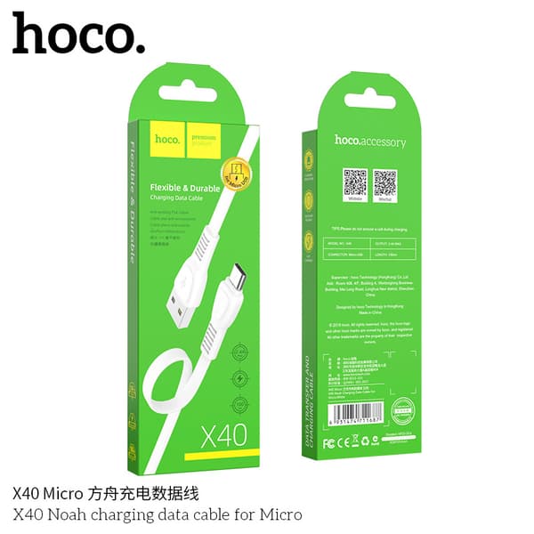 hoco. X40 Ark egnet til datakabel Android universal mo