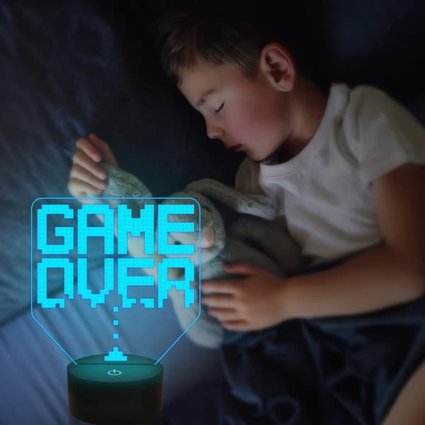 Game Over Pixel -valo, Attivolife 3D-illuusio optinen yövalo